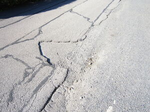 Der Zustand der Wege an vielen Stellen in unserer Stadt